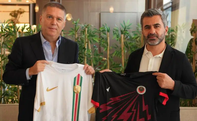 Gençlerbirliği ve Amedspor'un başkanları dostluk kahvaltısında bir araya geldi