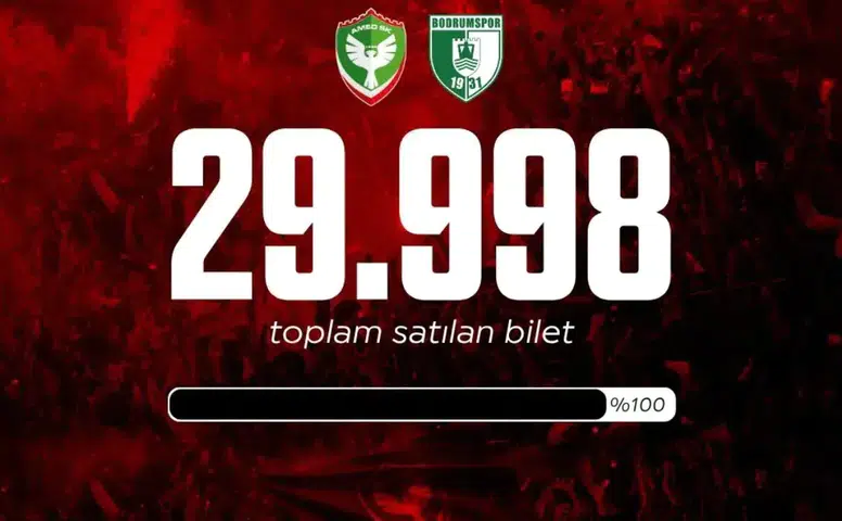Amedspor taraftarı yine tarih yazdı: Bodrum FK maçı öncesi biletler kapış kapış gitti