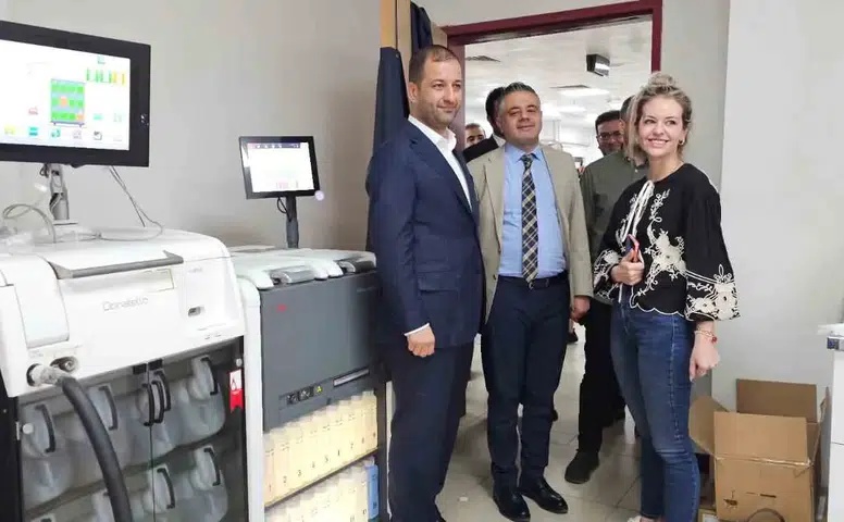 Mardin Hastanesine hayırseverden teknolojik tıbbi cihaz desteği