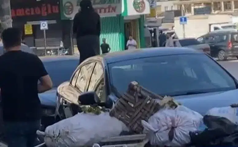 Mardin sokaklarında şaşkına çeviren kavga