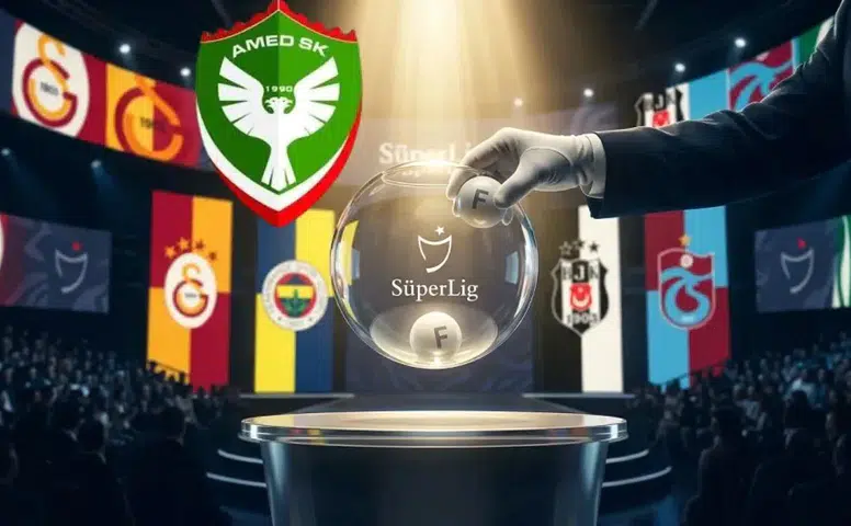Amedspor'un Süper Lig fikstürü belli oldu: Devlerle randevu tarihleri netleşti