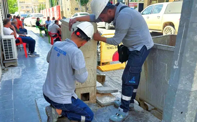 Mardin genelinde binlerce elektrik panosu kaçak kullanım nedeniyle zarar gördü