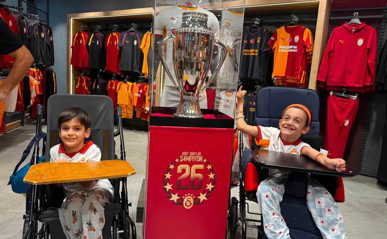 Galatasaray şampiyonluk kupası Mardinli taraftarları coşturdu