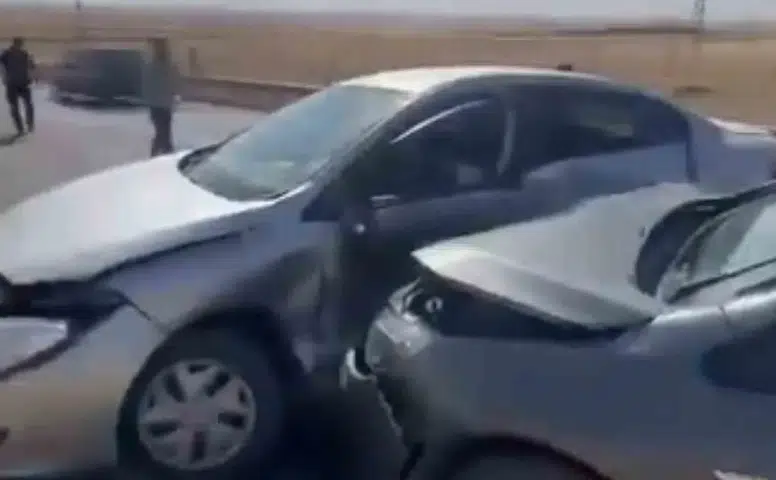 Silvan'da trafik kâbusu: İki araç birbirine girdi, yaralılar var