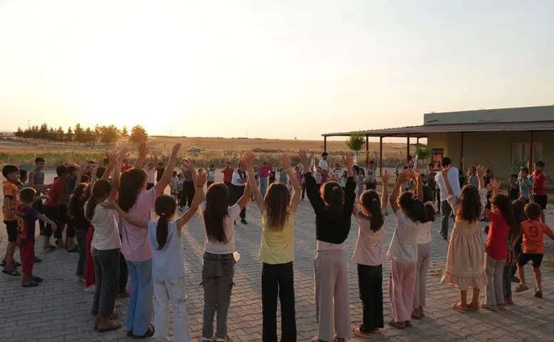 Diyarbakır’da sanatın rotası köylere çevrildi: Çocuklar müzik ve resimle buluştu
