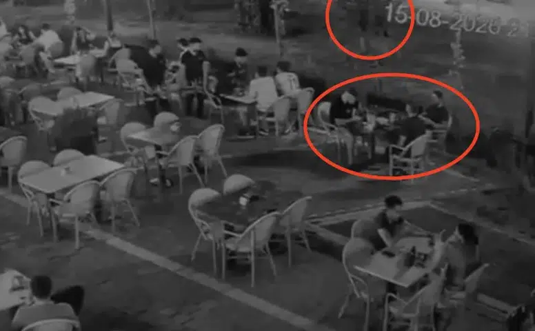 Diyarbakır’da kafe bahçesinde silahlı saldırı: Ağacın arkasında bekledi, o anlar kamerada