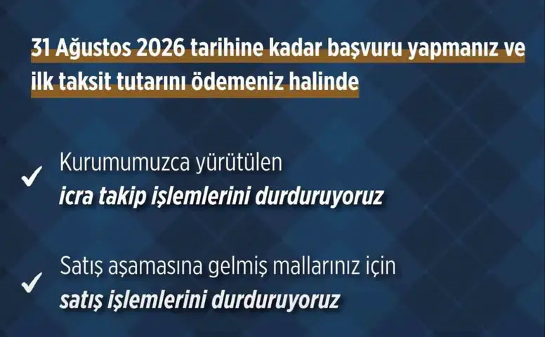 SGK borçlarını yapılandırmak isteyenler için süre 31 Ağustos tarihinde doluyor