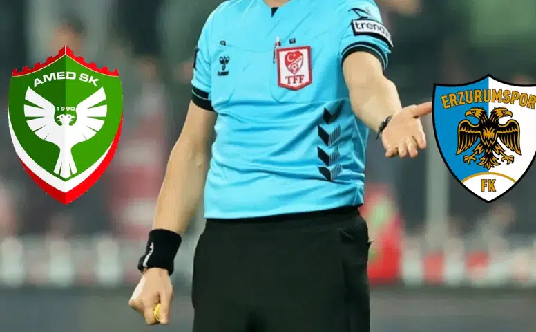Amedspor'un tarihi Süper Lig randevusunda düdük çalacak isimler netleşti: Gözler VAR odasına çevrildi