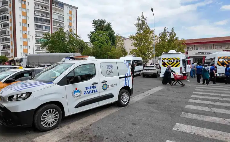 Diyarbakır'da okul servislerine sıkı denetim
