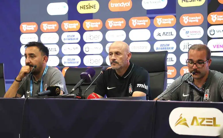 Vincenzo Italiano Beşiktaşın Amedspor karşısındaki mağlubiyetini değerlendirdi