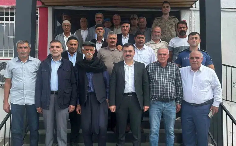 Dicle Kaymakamı Mustafa Atış şehit aileleri ve gazilerle buluştu