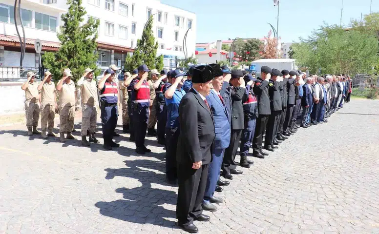 Çermik ilçesinde Gaziler Günü törenlerle kutlandı