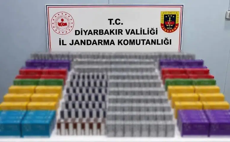 Diyarbakır genelinde jandarmadan geniş çaplı kaçakçılık operasyonu