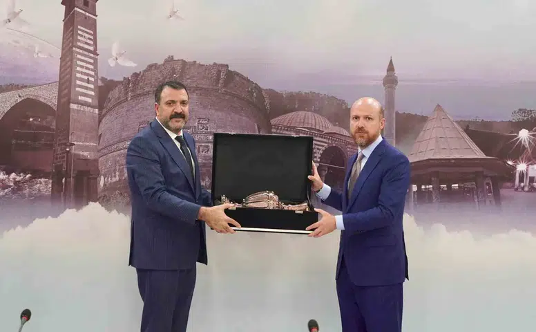 Bilal Erdoğan Diyarbakır Organize Sanayi Bölgesi'nde incelemelerde bulundu