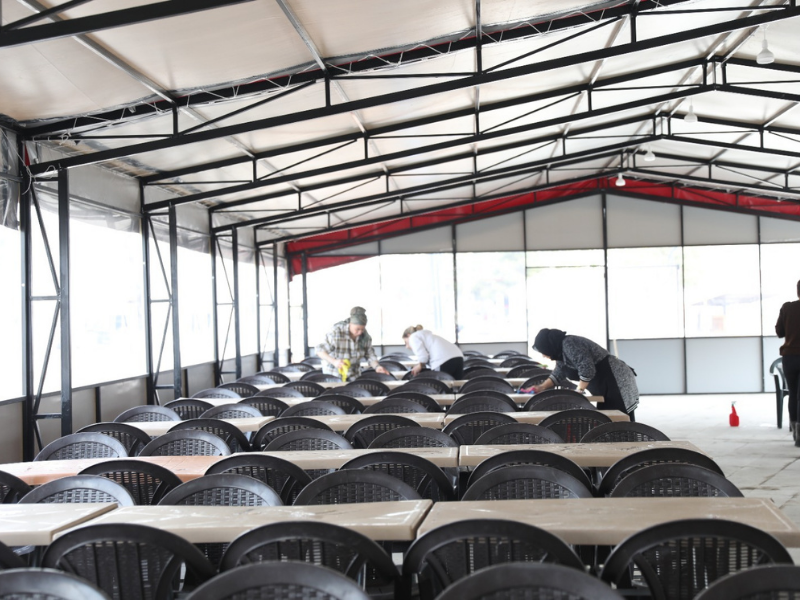 Diyarbakır’da Ramazan Için Iftar Çadırı Kuruldu (2)