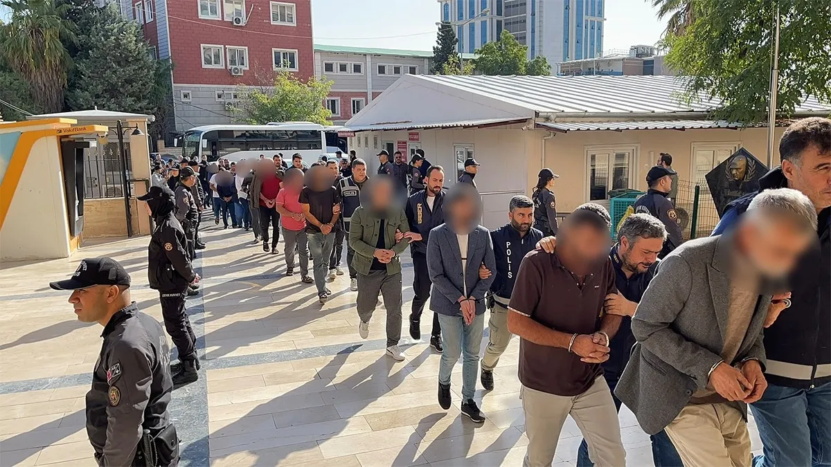 Şanlıurfa merkezli yasa dışı bahis operasyonunda 22 kişi yakalandı
