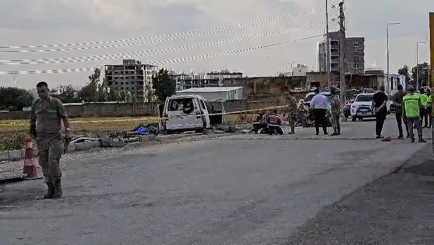 Nusaybin'de yol çalışması sırasında kaza: 1 ölü, 2 yaralı
