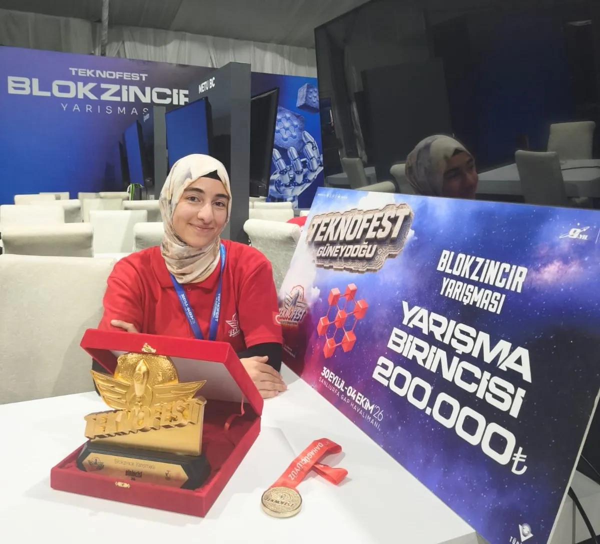 Mardinli yazılımcı Gazali TEKNOFEST’te Türkiye birincisi oldu
