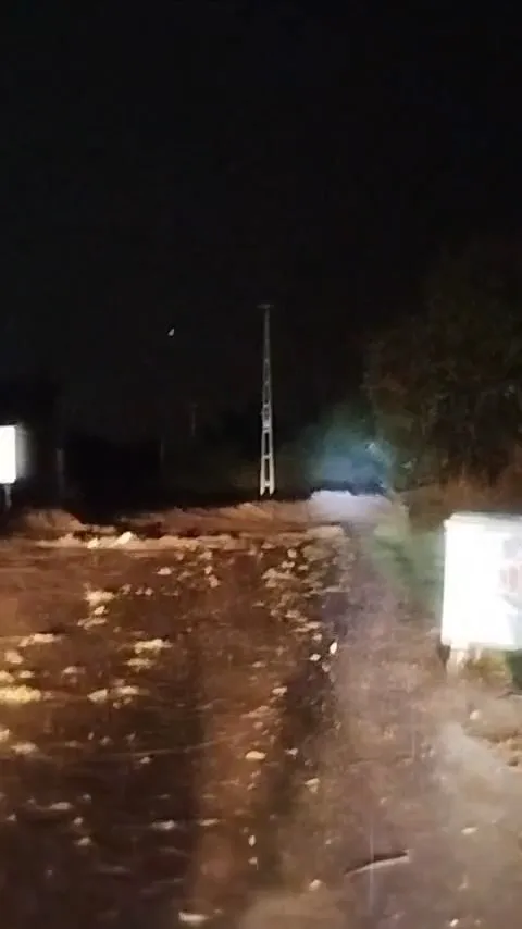 Elazığ'da sağanak yağış üzüm bağlarını sular altında bıraktı