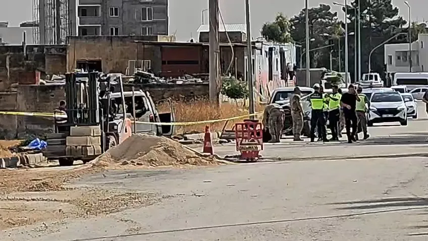 Nusaybin'de yol çalışması sırasında kaza: 1 ölü, 2 yaralı