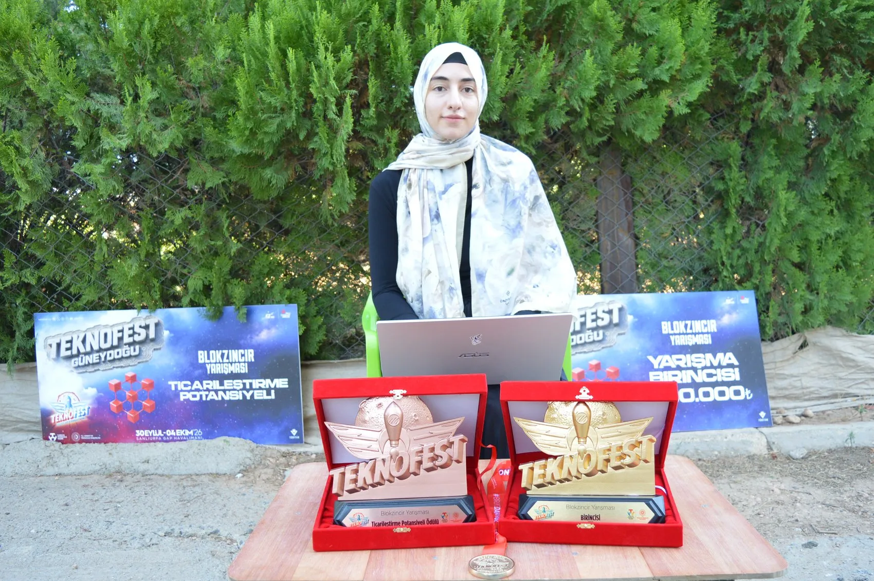 Mardinli yazılımcı Gazali TEKNOFEST’te Türkiye birincisi oldu