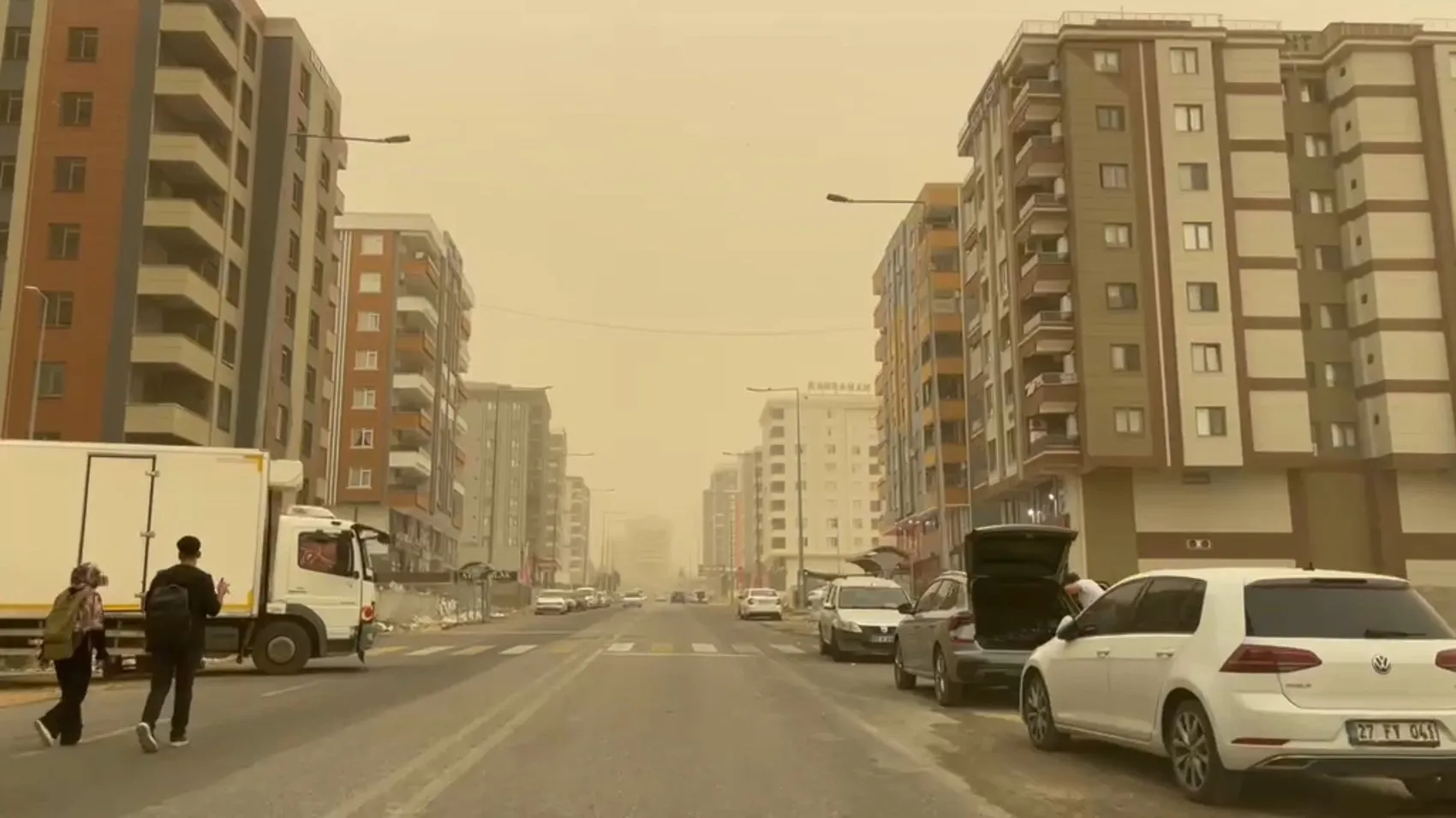 Şanlıurfa toz bulutuna teslim oldu