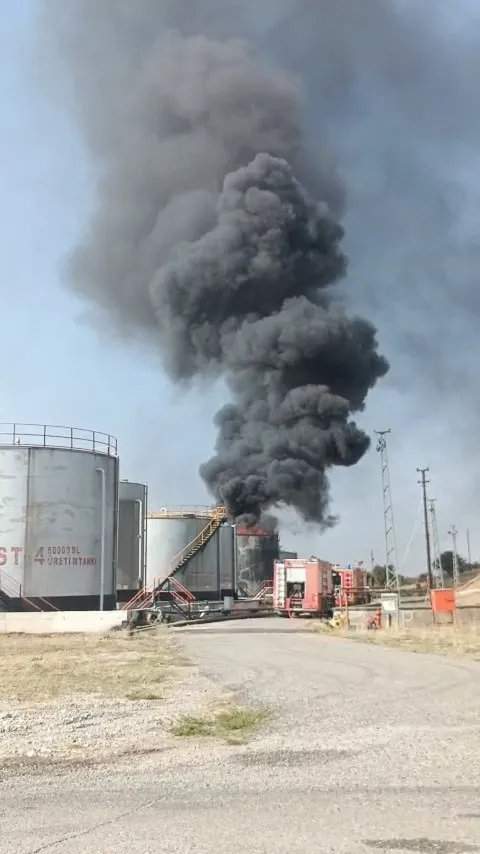 Siirt Kurtalan'daki petrol kampında çıkan yangın kontrol altına alındı