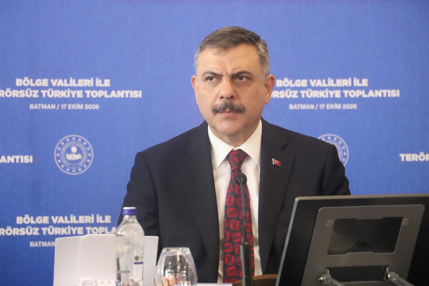 İçişleri Bakanı Çiftçi Terörsüz Türkiye Hedefini Batman'da Valilerle Görüştü