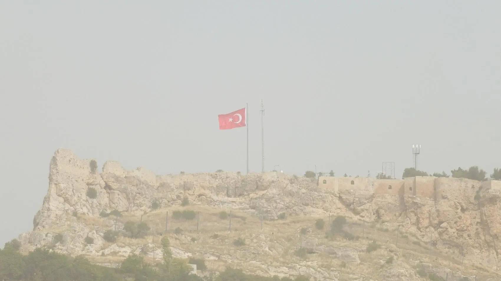 Mardin toz bulutu altında kaldı