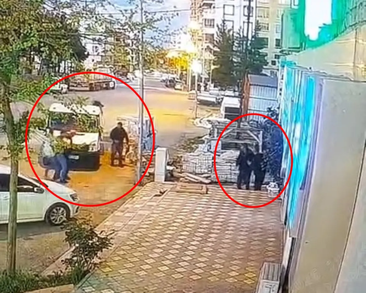 Mardin'de kira kavgası cinayeti güvenlik kamerasına yansıdı