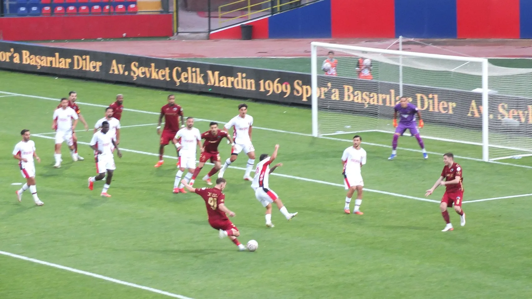 Mardin 1969 Spor evinde Fatih Karagümrük engelini tek golle aştı