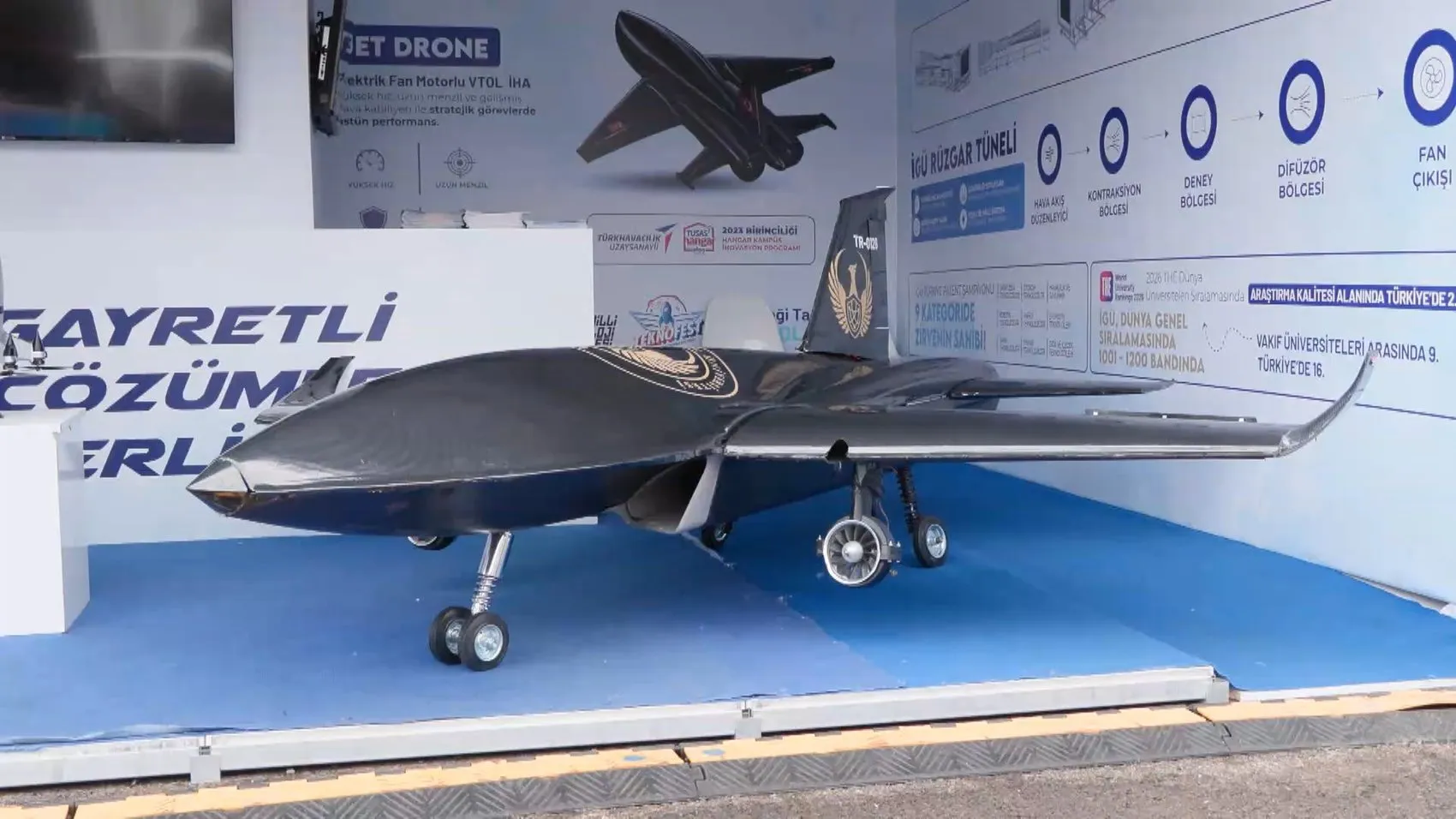 İstanbul Gelişim Üniversitesi JetDrone ile TEKNOFEST sahnesinde dikkatleri üzerine çekti