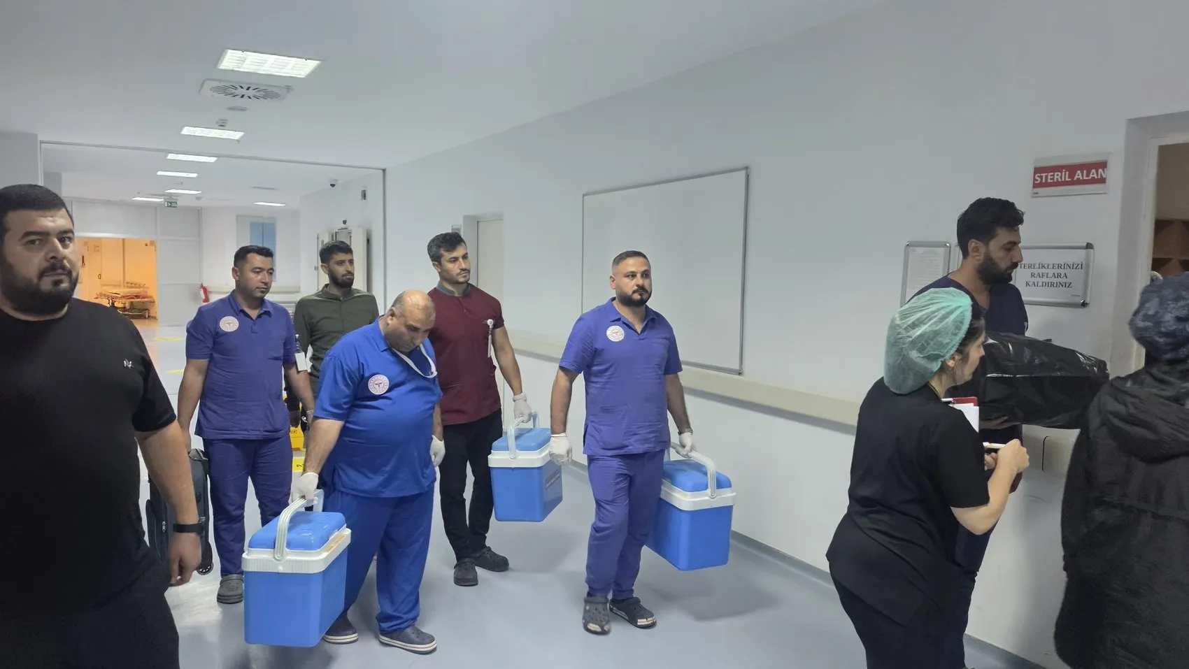 Şanlıurfa'da minik bebeğin organları üç hastaya hayat verdi