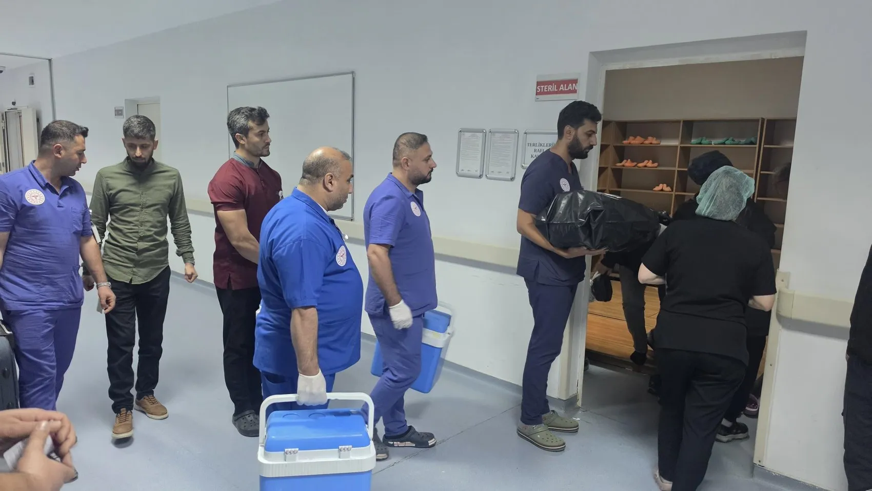 Şanlıurfa'da minik bebeğin organları üç hastaya hayat verdi