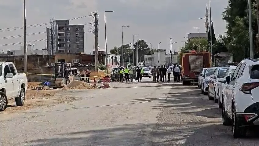 Nusaybin'de yol çalışması sırasında kaza: 1 ölü, 2 yaralı