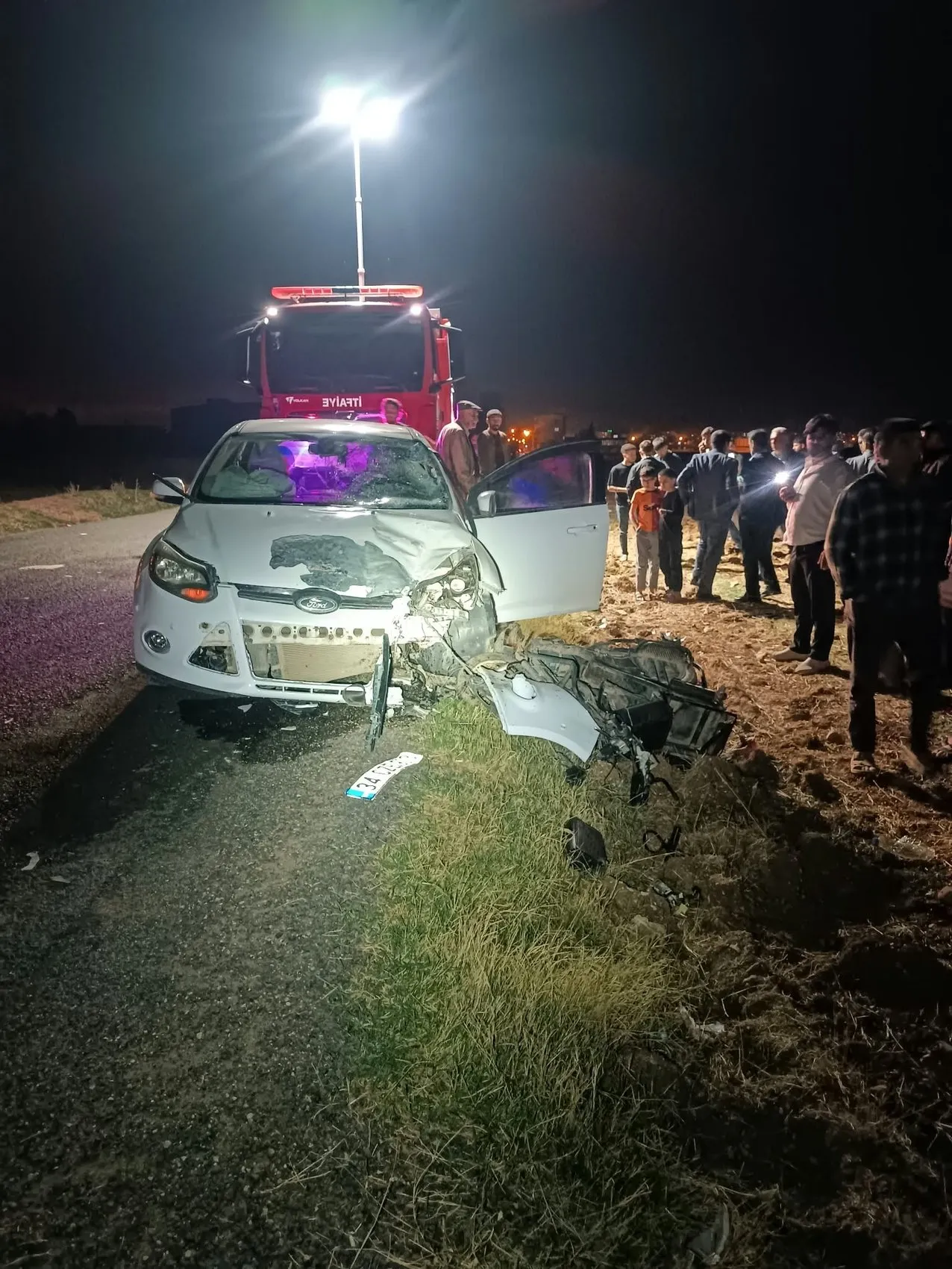 Kızıltepe yolunda feci kaza bir genç hayatını kaybetti