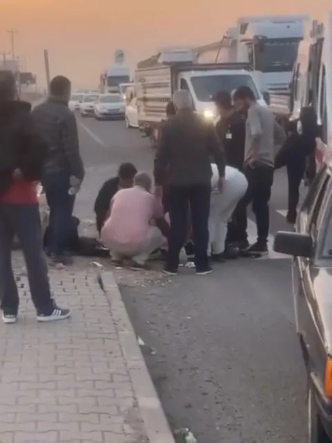Bismil yolunda otomobilin çarptığı çocuk yaralandı