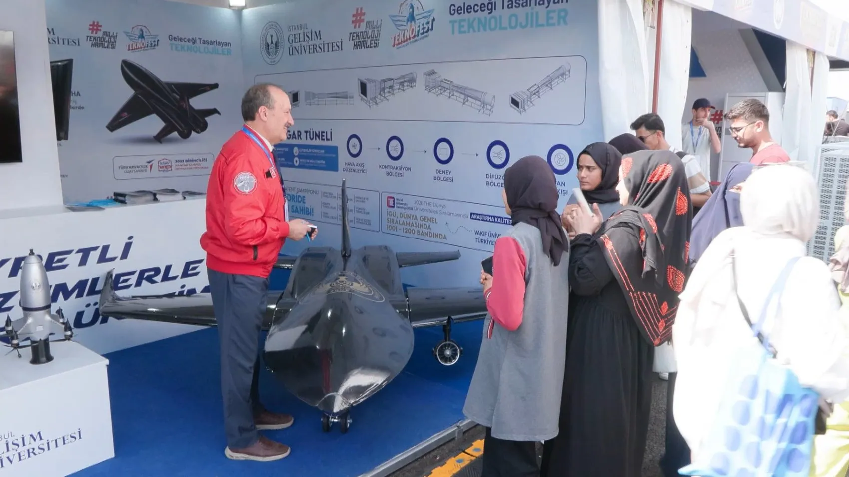 İstanbul Gelişim Üniversitesi JetDrone ile TEKNOFEST sahnesinde dikkatleri üzerine çekti