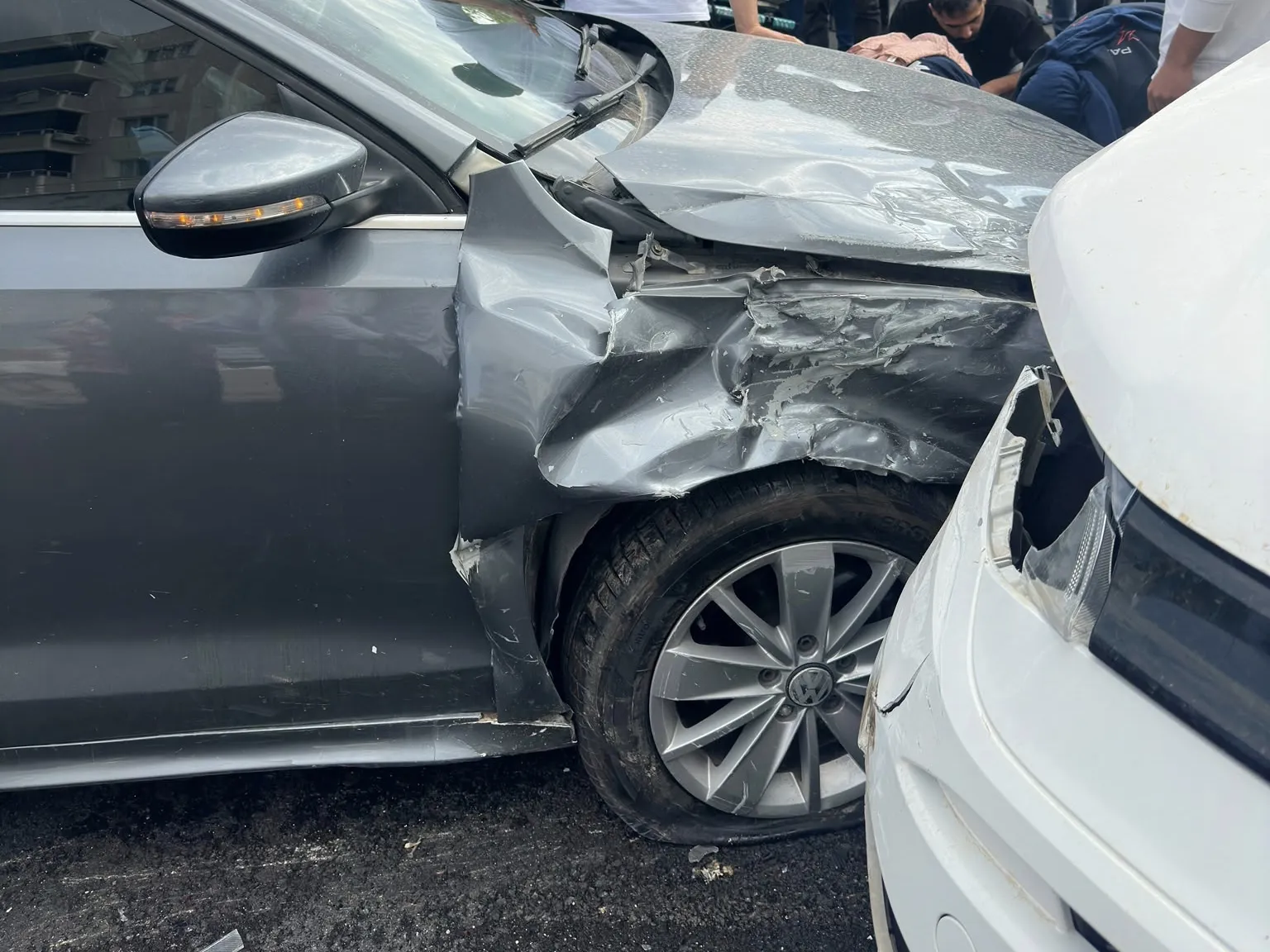 Nusaybin'de otomobilin çarptığı çocuk hastanelik oldu