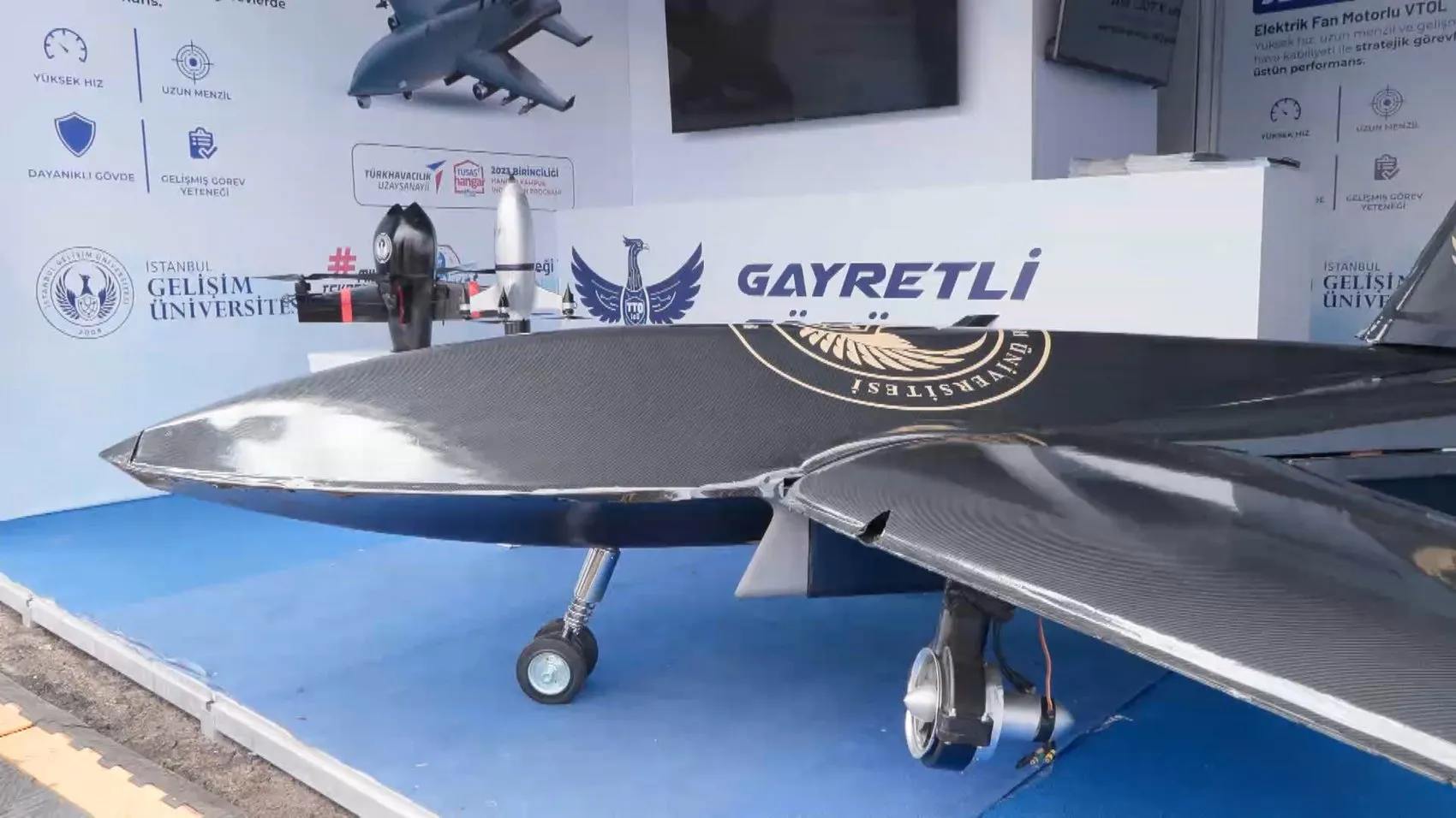 İstanbul Gelişim Üniversitesi JetDrone ile TEKNOFEST sahnesinde dikkatleri üzerine çekti
