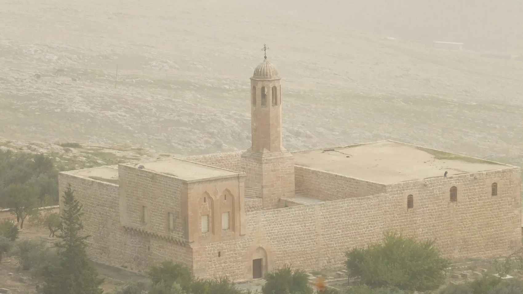 Mardin toz bulutu altında kaldı