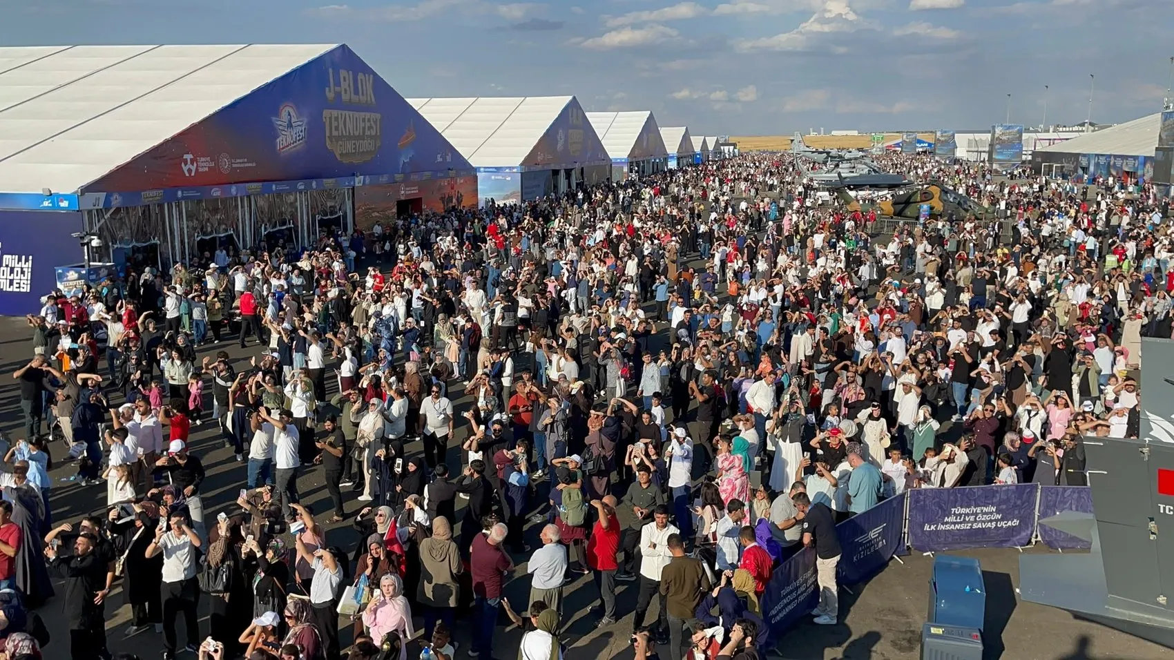 TEKNOFEST Güneydoğu final gününde ziyaretçi akınıyla kilitlendi