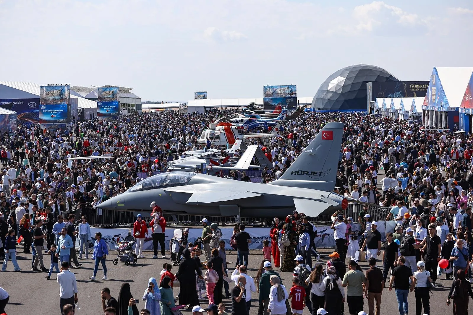 Şanlıurfa TEKNOFEST Güneydoğu 1,5 milyon ziyaretçiyle teknoloji tarihine geçti