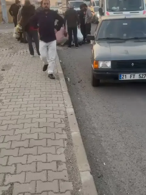 Bismil yolunda otomobilin çarptığı çocuk yaralandı