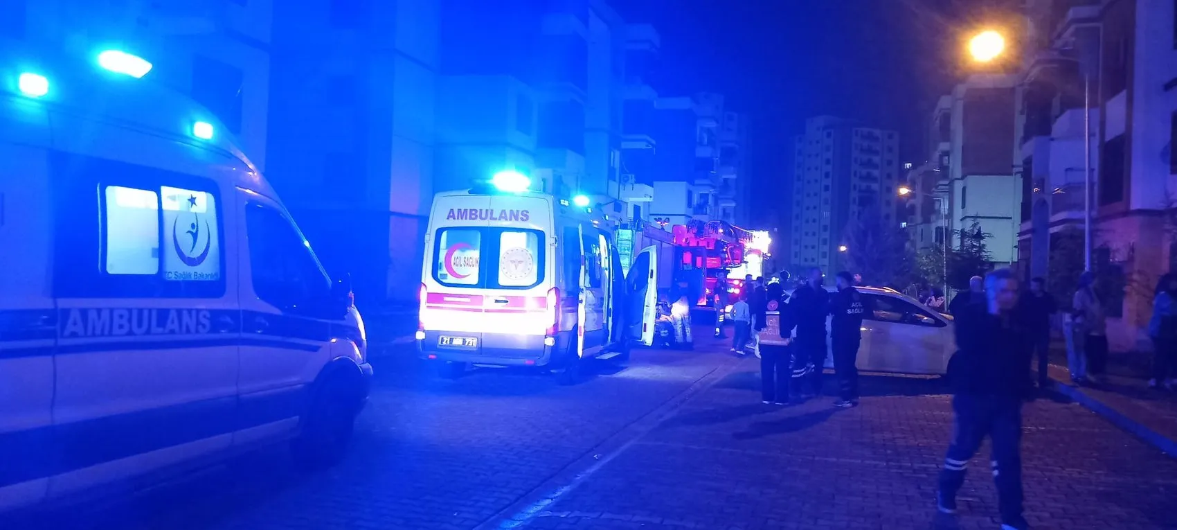 Diyarbakır'da apartman dairesinde korkutan yangın