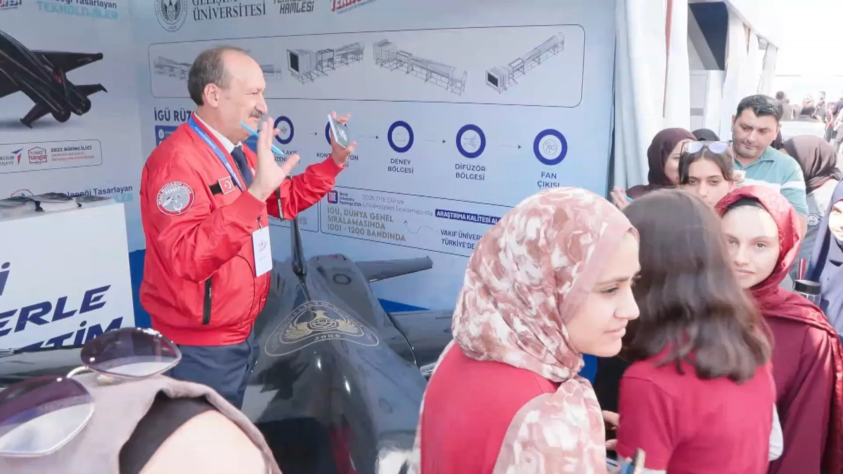 İstanbul Gelişim Üniversitesi JetDrone ile TEKNOFEST sahnesinde dikkatleri üzerine çekti