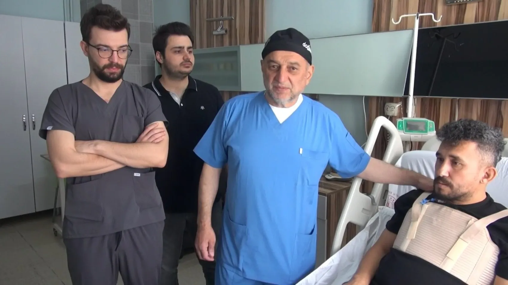 Ameliyata hazırlanırken 2 kez kalbi durdu, bypassla hayata tutundu