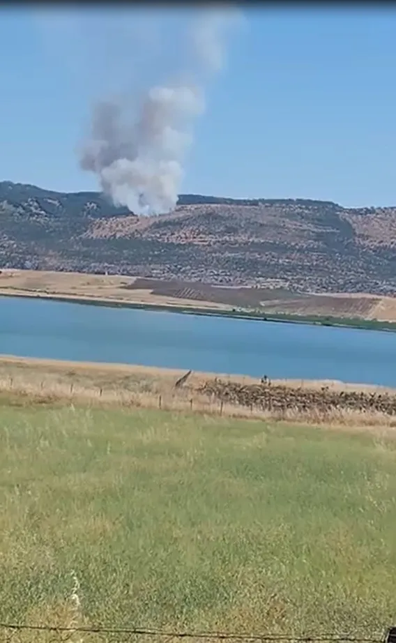 Silvan kırsalındaki ormanlık alanda çıkan yangın ekiplerin müdahalesiyle söndürüldü