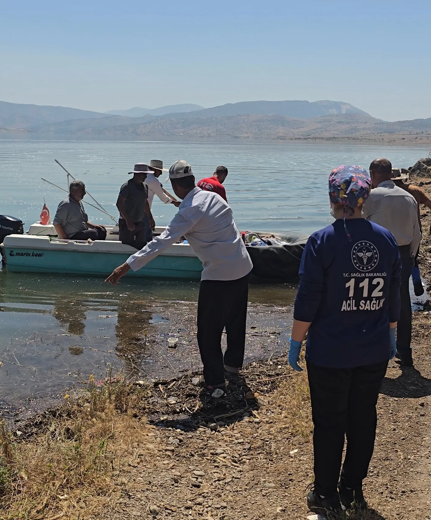 Siirt'te baraj gölü hayat kurtardı