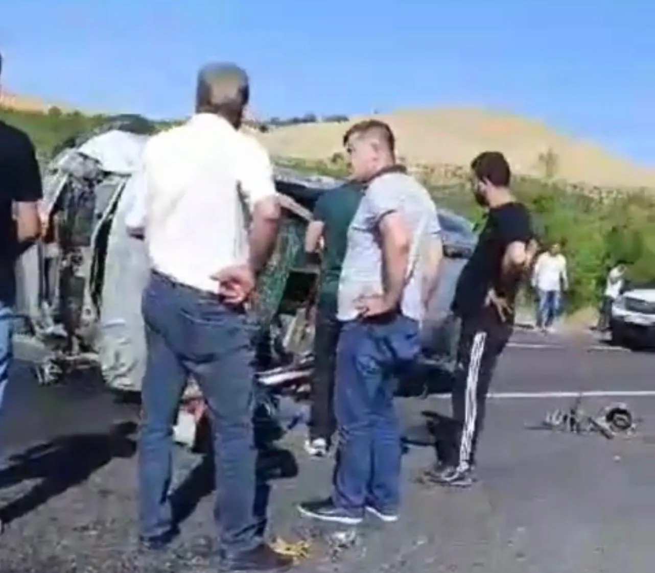 Şanlıurfa yolunda feci kaza 2 kişi hayatını kaybetti